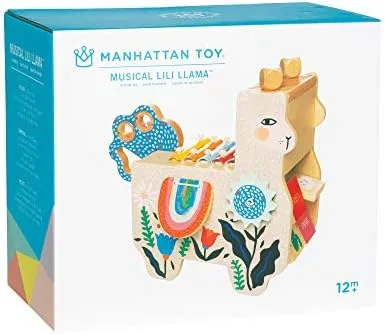 Manhattan Toy Lili Llama Musical Wooden Instrument