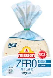 Mission Zero Net Carb Original Tortillas