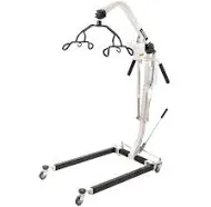 Joerns Hoyer HPL402 Classic Deluxe Electric Power Patient Lift | Safe working load 400 lbs.| Ergonomic Handle Grips | Adjustable U-base