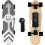 Caroma Electric Skateboards with Wireless Remote Control, Max 12.4 MPH and 8 ...