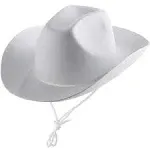 Bedwina White Cowboy Hat