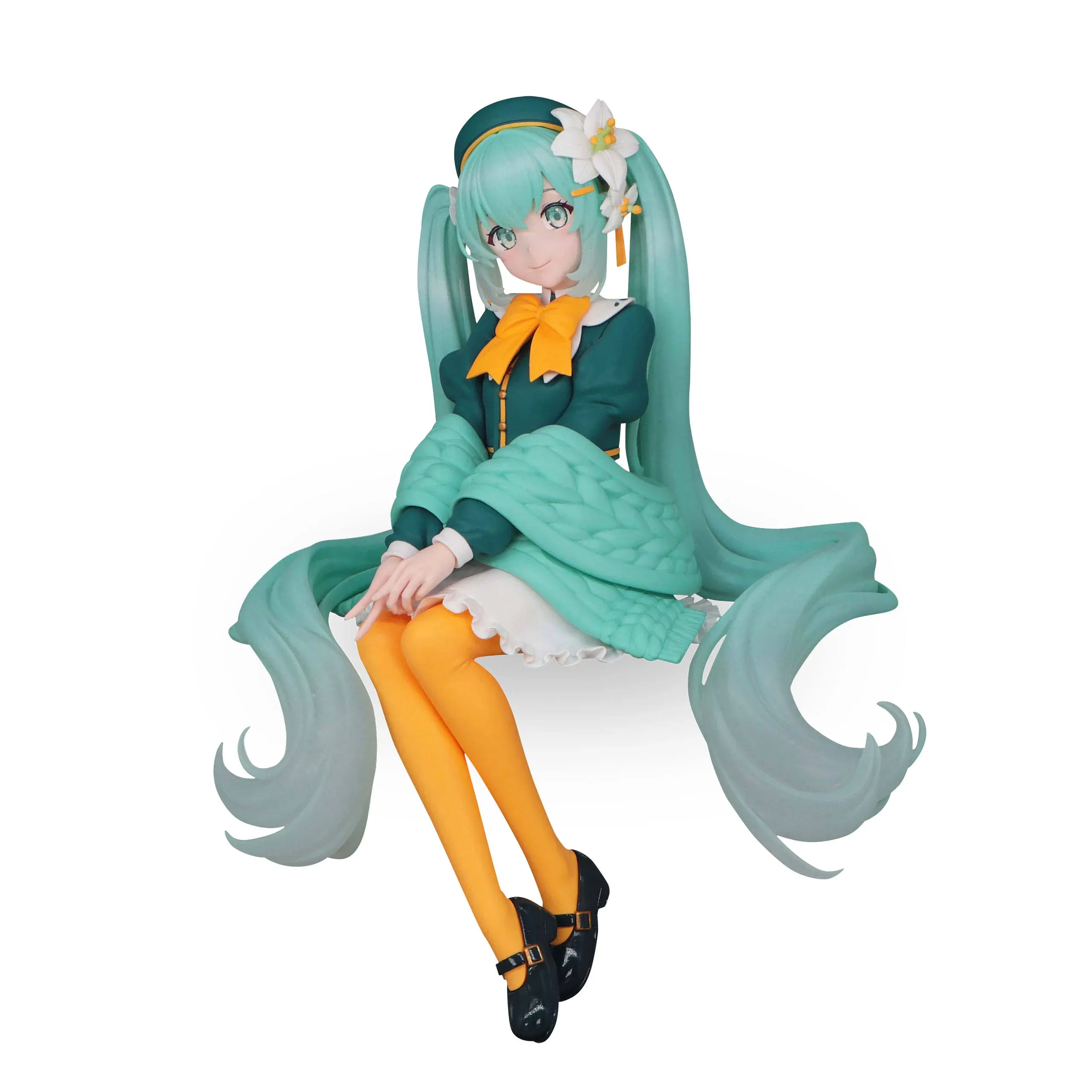 Hatsune Miku Noodle Stopper PVC Statue Flower Fairy Lily 14cm