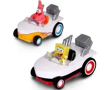 Spongebob Squarepants Hot Rod Boats Pullback Vehicle 2-Pack