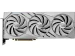 MSI GeForce RTX 4080 Super 16g Gaming x Slim White Graphic Card G4080S