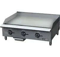 Black Diamond 36" Thermostatic Gas Griddle NG BDCTG-36T