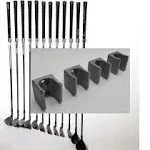 Golf Club Organize Holder, Wall Display, Wall Hanger, Rack, Mount 15 Holder Set