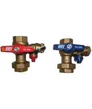 Reliance Controls 100112156 Brass Tankless Water Heater Valve Kit 3/4 x 3/4 in.