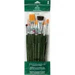 Plaid:Craft 1059 One Stroke Brush Set-10/Pkg