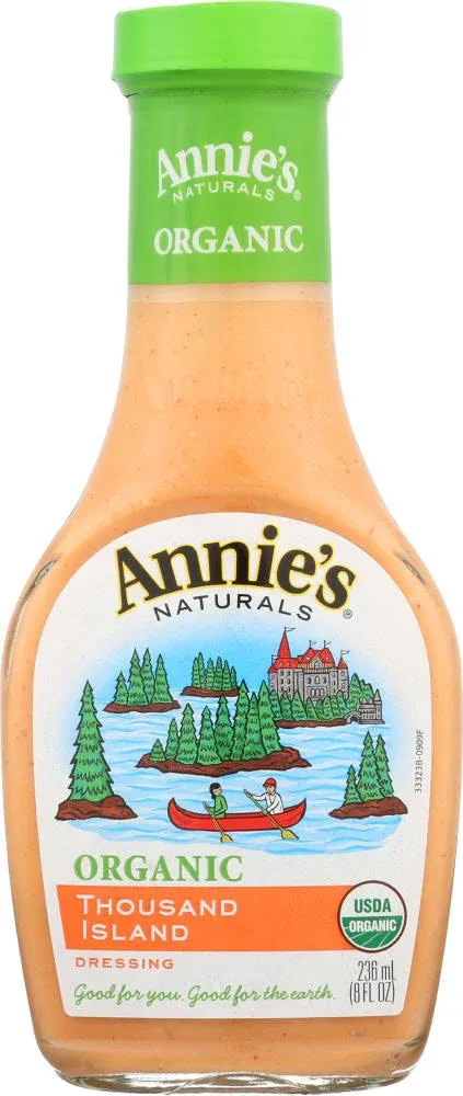 Annie's Organic Thousand Island Salad Dressing, Non-GMO, 8 fl. oz.