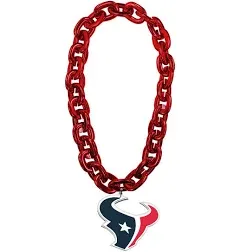 Aminco NFL Houston Texans Team Fan Chain, Red