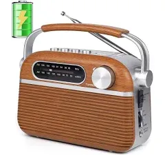 ONGTEED Portable Am FM Analog Radio