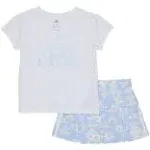 Adidas Skort &amp; Shirt Daisy  Outfit Set Size 6X Girl&#039;s