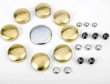 JEGS 58000 Brass Freeze Plug Kit (R1B) FREE SHIP.