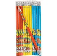 Fun Express Personalized Superhero Comic Pencil Pack