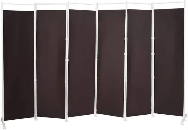 Costway 6-Panel Folding Privacy Screen Room Divider