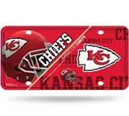 Kansas City Chiefs License Plate