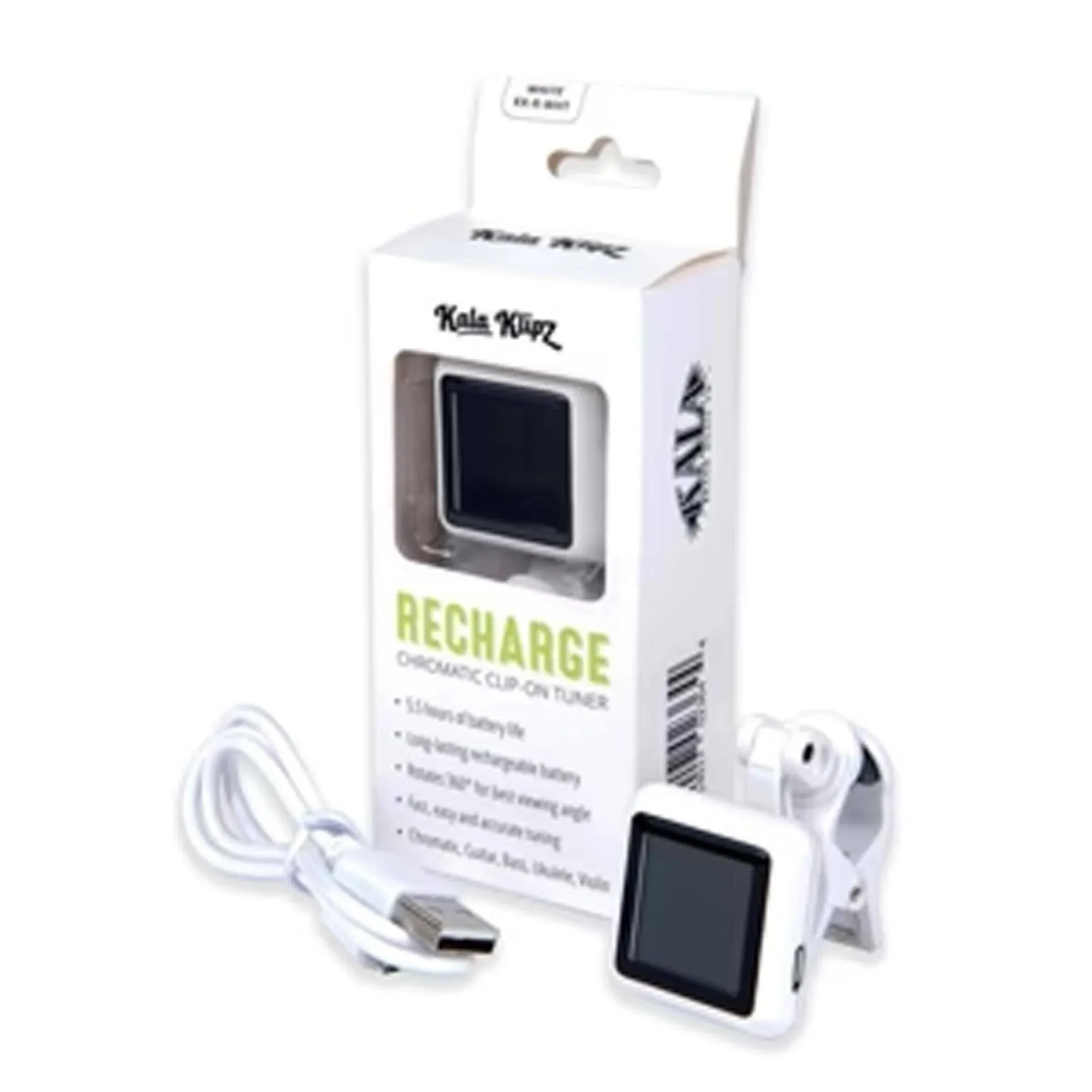 Kala Klipz Recharge Clip-On Tuner