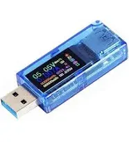 MakerHawk USB 3.0 Tester USB Power Meter 3.7-30V 0-4A Voltage Tester Multimeter