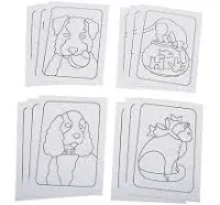 S&S Worldwide Sand Art Boards 5"x7