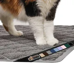 The Original Gorilla Grip Water Resistant Cat Litter Box Trapping Mat