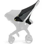 Doona Sunshade Extension - Compatible with Car Seat &amp; Stroller Black 