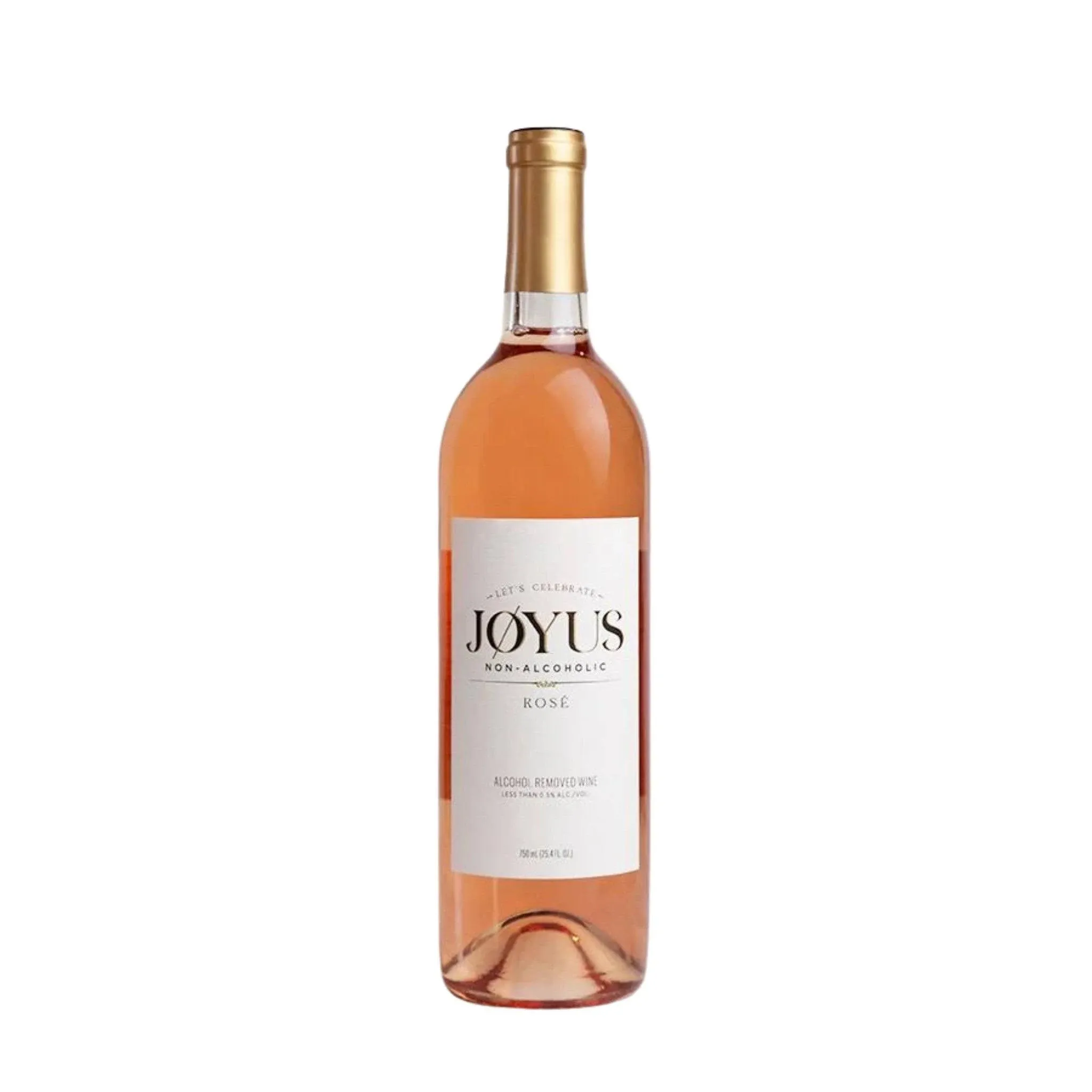 Joyus Non-Alcoholic Rose´ Wine, Award Winning Best In Class Dealcoholized Wine, Light & Refreshing, Low Sugar & Low Calorie, 750 ml (1 Bottle)