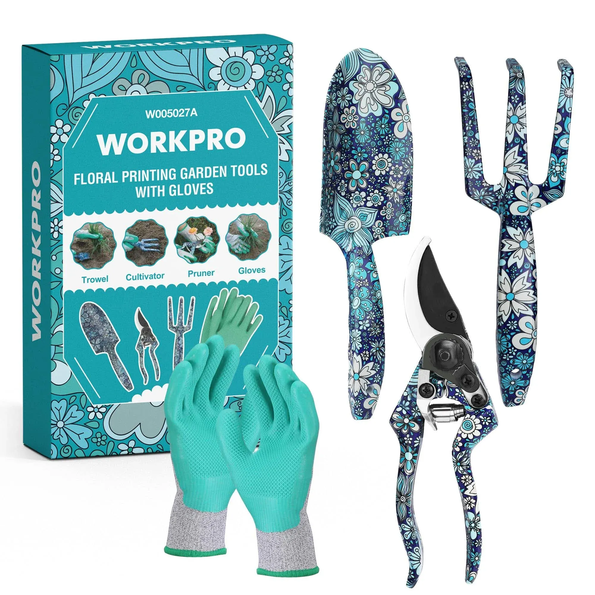 WORKPRO Aluminum Garden Tool Set