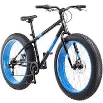 26 Inch Mongoose Dolomite Men's 7-Speed Fat Tire Mountain Bike