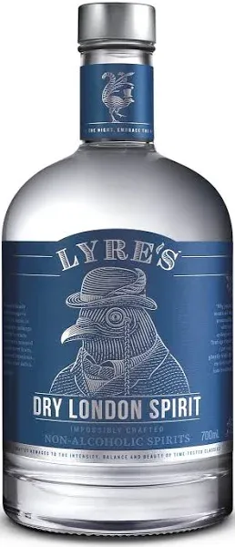 Lyre's Dry London Non-Alcoholic Spirits - 700ml Bottle