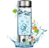 Hydrogen Water Bottle Generator Portable Rechargeable aquahealth Hydrogen Water