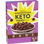 Wonderworks Cereal, Keto Friendly, Chocolate - 10.2 oz