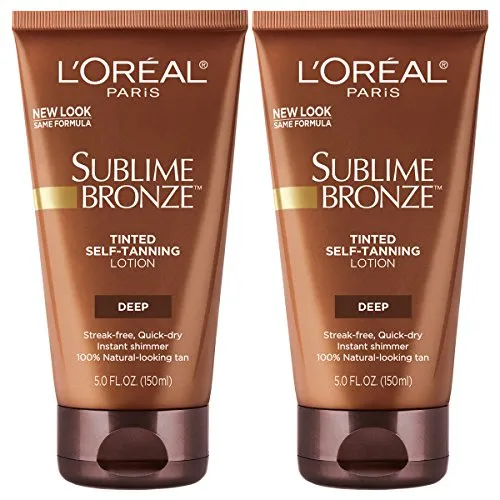 Sublime Bronze Tinted Self Tanning Lotion, Medium Natural Tan 5 Fl. Oz