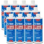 Rx Clear Swimming Pool 7% Copper Algaecide Chemical - 32 oz - (Choose Quantity)