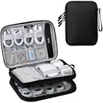 Travel Electronics Organizer Pouch Bag for Tech Gadgets &amp; Airplane Accessories, 