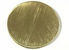 1/8" Brass 260 Plate Round Circle Disc 4" Diameter (.125")