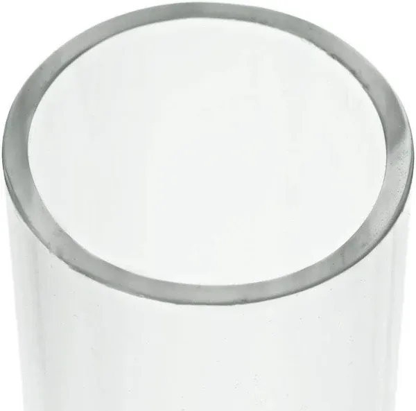 Source One Polycarbonate Unbreakable Round Clear Tube 1/2, 1, 1 1/2 Inch Diameter (1 1/2 Inch Diameter, 24 Inch Long)