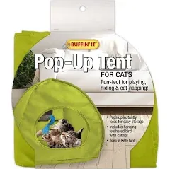 Ruffin It Pop-Up Tent for Cats