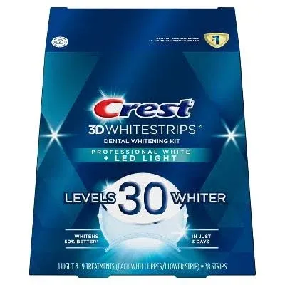 Crest 3D Whitestrips Professional White Teeth Whitening Kit