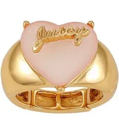 Juicy Couture Pink Heart Ring For Women