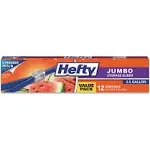 Hefty Slider 2.5 Gallon Jumbo Storage Bags