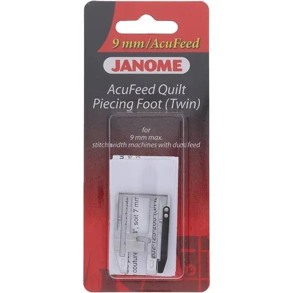 Acufeed Quilt Piecing Foot (Twin), Janome #202125004