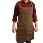 Oriole Tools Heavy Duty Waxed Canvas Shop Apron