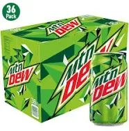 Mountain Dew Citrus Soda - 24pk/12 fl oz Cans