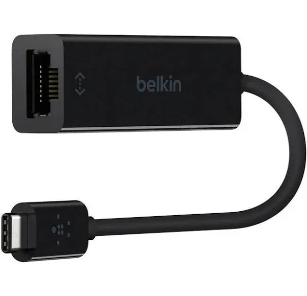 Belkin USB-C to Gigabit Ethernet Adapter (f2cu040btblk)