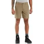 Carhartt Men's Rugged Flex Relaxed Fit Canvas Work Short - Dark Khaki