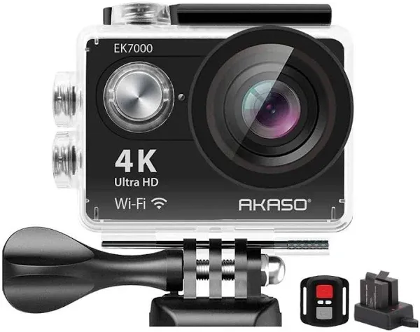 Restored Akaso EK7000 Action Camera Ultra HD