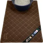 Gorilla Grip Original Premium Durable Cat Litter Mat, Water Resistant, Traps Litter from Box and Cats, Scatter Control, Soft On Kitty Paws, Easy Clean