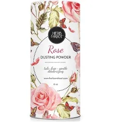 Herb & Root Dusting Powder, Rose - 6 oz