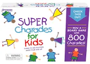 Super Charades for Kids Board Game - The 'No Reading Required' Family Game by Pressman