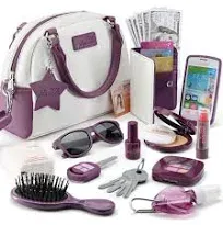 Purse Set Includes Handbag Phone Wallet Play Makeup Accessories Great Gift